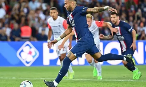 Neymar lập cú đúp, Paris Saint-Germain vùi dập Montpellier trên sân nhà