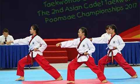 Việt Nam là chủ nhà giải Taekwondo trẻ và thiếu niên châu Á 2022