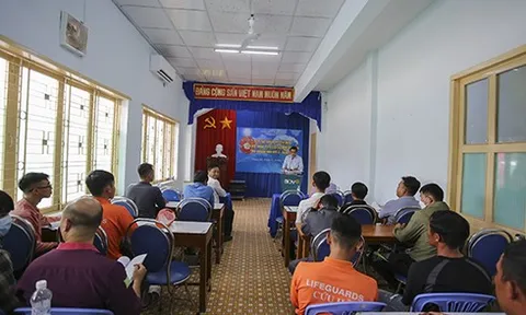 Khánh Hòa tổ chức Lớp tập huấn bơi, lặn cứu hộ đợt 3