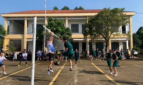 Giải Bóng chuyền Công an huyện Đạ Tẻh