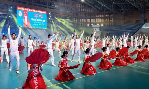 Bắc Giang tổng duyệt chương trình khai mạc Đại hội Thể dục thể thao tỉnh lần thứ IX