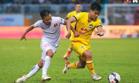 Hoàng Anh Gia Lai - Hải Phòng > 1-2: Đội bóng phố Núi lỡ cơ hội bám đuổi tốp đầu