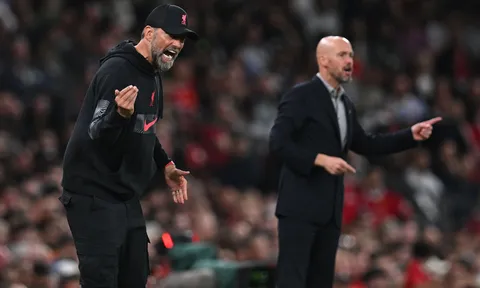 Huấn luyện viên Jurgen Klopp của Liverpool thất vọng với thất bại trước Man United