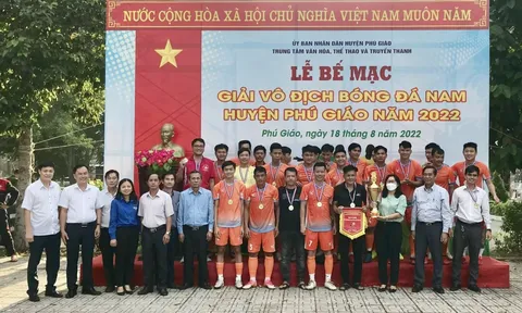 Giải vô địch Bóng đá nam huyện Phú Giáo 2022