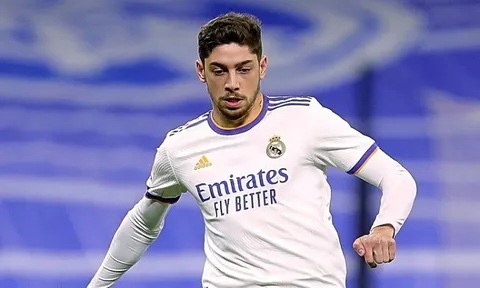 Real Madrid từ chối bán tiền vệ Federico Valverde với giá 90 triệu euro