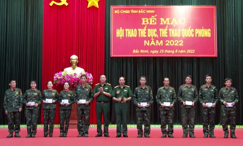 Bế mạc Hội thao Thể dục thể thao Quốc phòng lực lượng vũ trang tỉnh Bắc Ninh