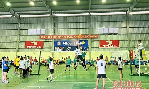 Giải Bóng chuyền hơi ngành Thông tin và Truyền thông tỉnh Sơn La