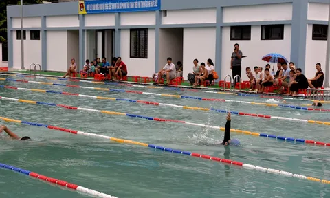 Hà Giang khánh thành Bể bơi phòng, chống đuối nước cho thanh thiếu nhi