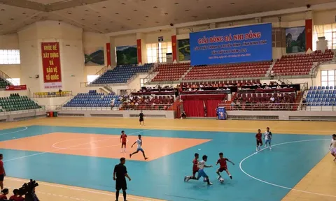 Bế mạc giải Bóng đá Nhi đồng Cúp Phát thanh & Truyền hình tỉnh Ninh Bình lần thứ XXIV năm 2022