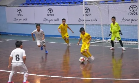 giải Bóng đá U9 toàn quốc - TOYOTA Cup 2022: Sông Lam Nghệ An và Việt Hùng Thanh Hóa vào chung kết
