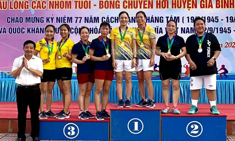 Giải vô địch Cầu lông các nhóm tuổi và giải vô địch Bóng chuyền hơi tỉnh Bắc Ninh năm 2022