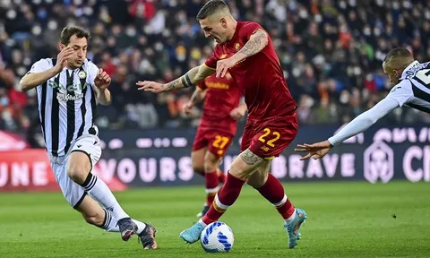 Vòng 5 Serie A > Udinese - AS Roma (1 giờ 45 ngày 5/9): Quyết giành lại ngôi đầu