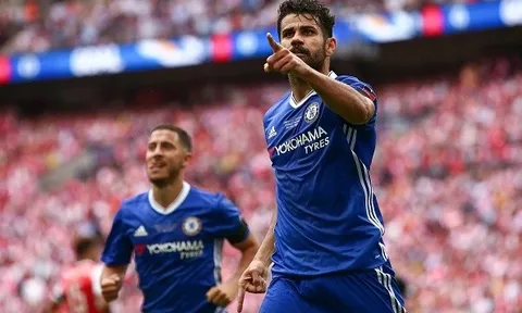 Tiền đạo Diego Costa trở lại thi đấu tại Premier League