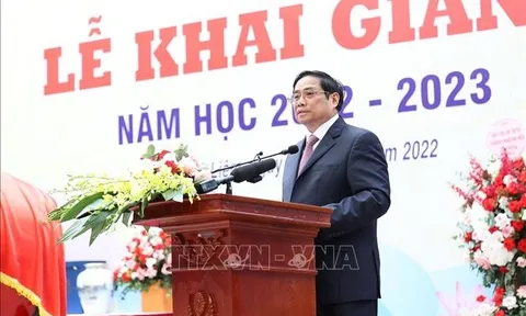 Thủ tướng Phạm Minh Chính: Thực hiện 3 cân bằng “học - chơi - ăn ngủ” cho học sinh