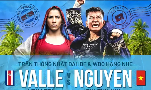 Võ sĩ Nguyễn Thị Thu Nhi mất đai WBO thế giới vào tay Yokasta Valle sau 10 hiệp đấu