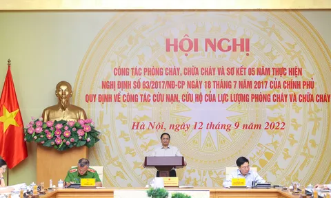 Thủ tướng: Những vụ cháy nghiêm trọng cho thấy tình hình khẩn cấp, đặt ra yêu cầu, nhiệm vụ, tư duy, cách tiếp cận mới