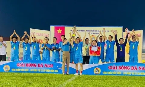 Giải Bóng đá nam Công nhân, viên chức, lao động thị xã An Nhơn năm 2022