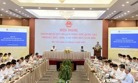 Thủ tướng Phạm Minh Chính chủ trì Hội nghị thẩm định Quy hoạch tổng thể quốc gia
