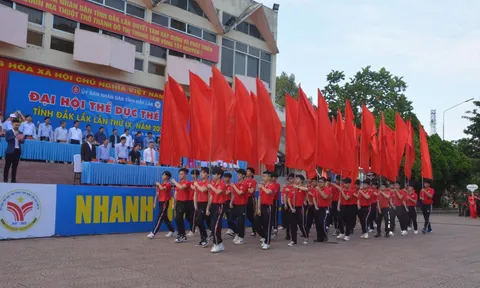 Khai mạc Đại hội Thể dục thể dục thể thao tỉnh Đắk Lắk lần thứ IX
