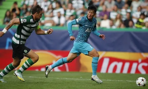 Son Heung-min gây thất vọng trong thất bại của Tottenham