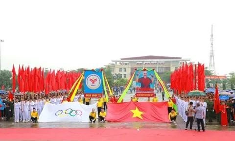Trang trọng Lễ khai mạc Đại hội Thể dục Thể thao huyện Mê Linh lần thứ X năm 2022