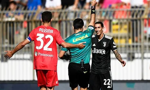 Tiền vệ Di Maria lỡ hẹn cùng Juventus đại chiến với AC Milan