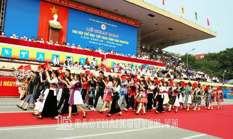 Khai mạc Đại hội Thể dục thể thao tỉnh Thái Nguyên lần thứ IX năm 2022