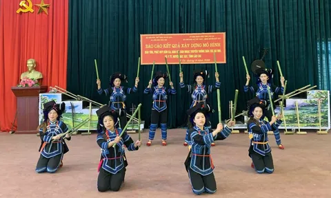 Lào Cai: Ra mắt mô hình dân ca, dân vũ truyền thống dân tộc Hà Nhì