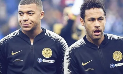 Neymar bỏ đi khi được hỏi về Kylian Mbappe