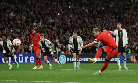 Harry Kane chạm hàng loạt cột mốc ấn tượng với bàn thắng vào lưới đội tuyển Đức