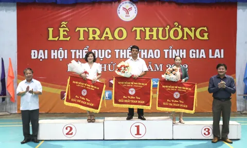 Thành phố Pleiku nhất toàn đoàn Đại hội Thể dục thể thao tỉnh Gia Lai lần thứ IX