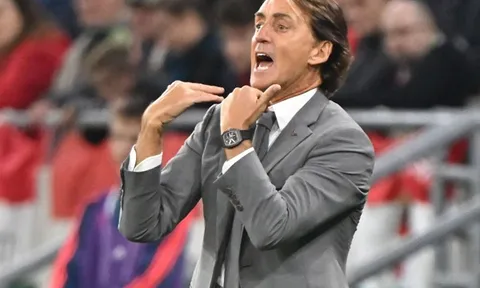 Huấn luyện viên Mancini không hài lòng với màn trình diễn của đội tuyển Italia
