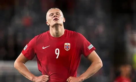 Erling Haaland tịt ngòi, đội tuyển Na Uy thua trận trước Serbia