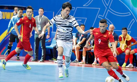 Vòng chung kết giải Futsal châu Á: Việt Nam thắng đậm Hàn Quốc