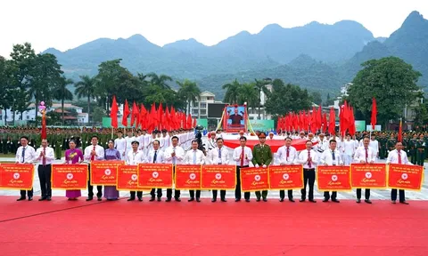 Khai mạc Đại hội Thể dục thể thao tỉnh Hà Giang lần thứ IX
