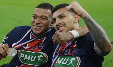 Tiền vệ Leandro Paredes lạnh lùng khi nói về mối liên kết với Kylian Mbappe