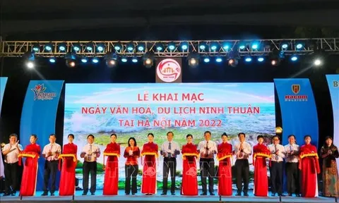 Khai mạc Ngày Văn hóa, du lịch Ninh Thuận tại Hà Nội năm 2022