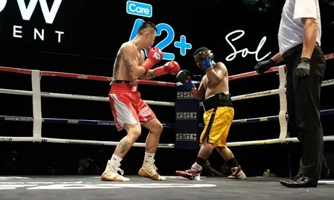 Trương Đình Hoàng thắng knock-out trong ngày tái xuất