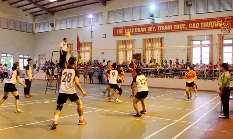Giải Bóng chuyền hơi Công nhân viên chức lao động tỉnh Bắc Giang lần thứ nhất