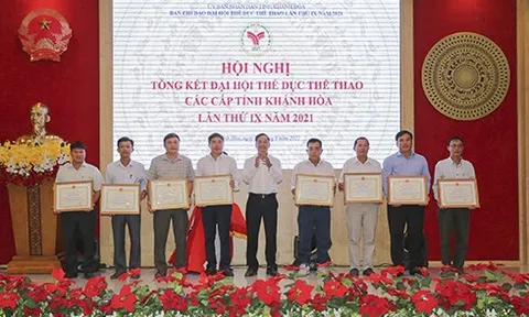 Khánh Hòa tổng kết Đại hội Thể dục thể thao tỉnh lần IX