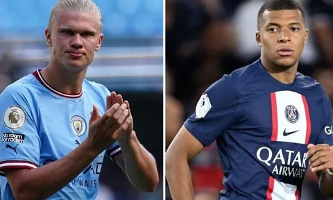 Kylian Mbappe được định giá cao hơn Erling Haaland