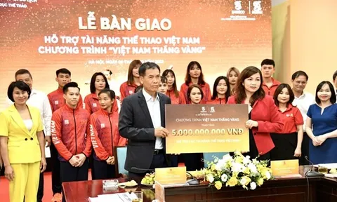 SABECO hỗ trợ 5 tỷ đồng cho các vận động viên thể thao Việt Nam
