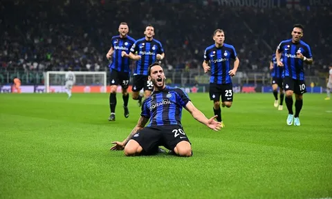 Vòng 9 Serie A 2022-2023 > Sassuolo - Inter Milan (20 giờ ngày 8/10): Nối tiếp thăng hoa