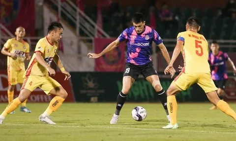 Sài Gòn FC - Thanh Hóa > 0-1: Quả đá hỏng phạt đền nghiệt ngã