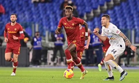 Vòng 9 Serie A 2022-2023 > AS Roma - Lecce (1 giờ 45 ngày 10/10): Nhăm nhe tốp 4