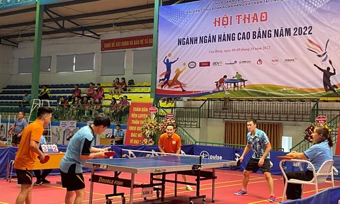Hội thao ngành Ngân hàng tỉnh Cao Bằng năm 2022