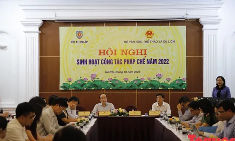 "Hoàn thiện hệ thống pháp luật trong lĩnh vực văn hoá, thể thao và du lịch là đặc biệt quan trọng"