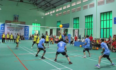 Bế mạc giải Bóng chuyền hơi Người cao tuổi tỉnh Quảng Trị lần thứ II năm 2022