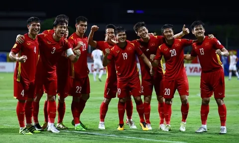Đội tuyển Việt Nam chỉ tăng 1 bậc trên Bảng xếp hạng FIFA 