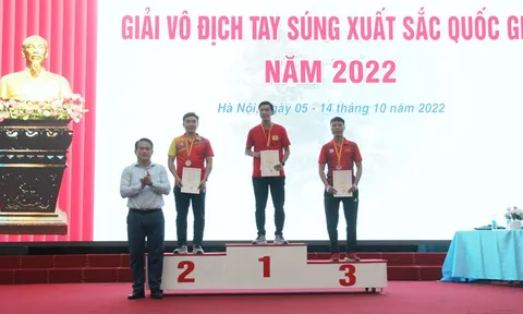 Hà Nội dẫn đầu giải vô địch Tay súng xuất sắc quốc gia năm 2022